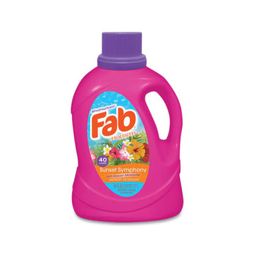 Fab® Laundry Detergent Liquid, Sunset Symphony (sun Kissed Blossoms), 40 Loads, 60 Oz Bottle, 6-carton freeshipping - TVN Wholesale